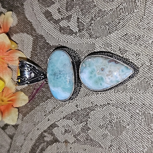 Larimar pendant - Picture 1 of 9